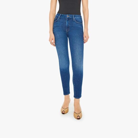 MOTHER High Waisted Looker Jeans in High Heels to Tractor Wheels - Picture 1 of 6